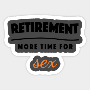 Retirement Gift Retired Elderly Party Bungee Jumping Sticker